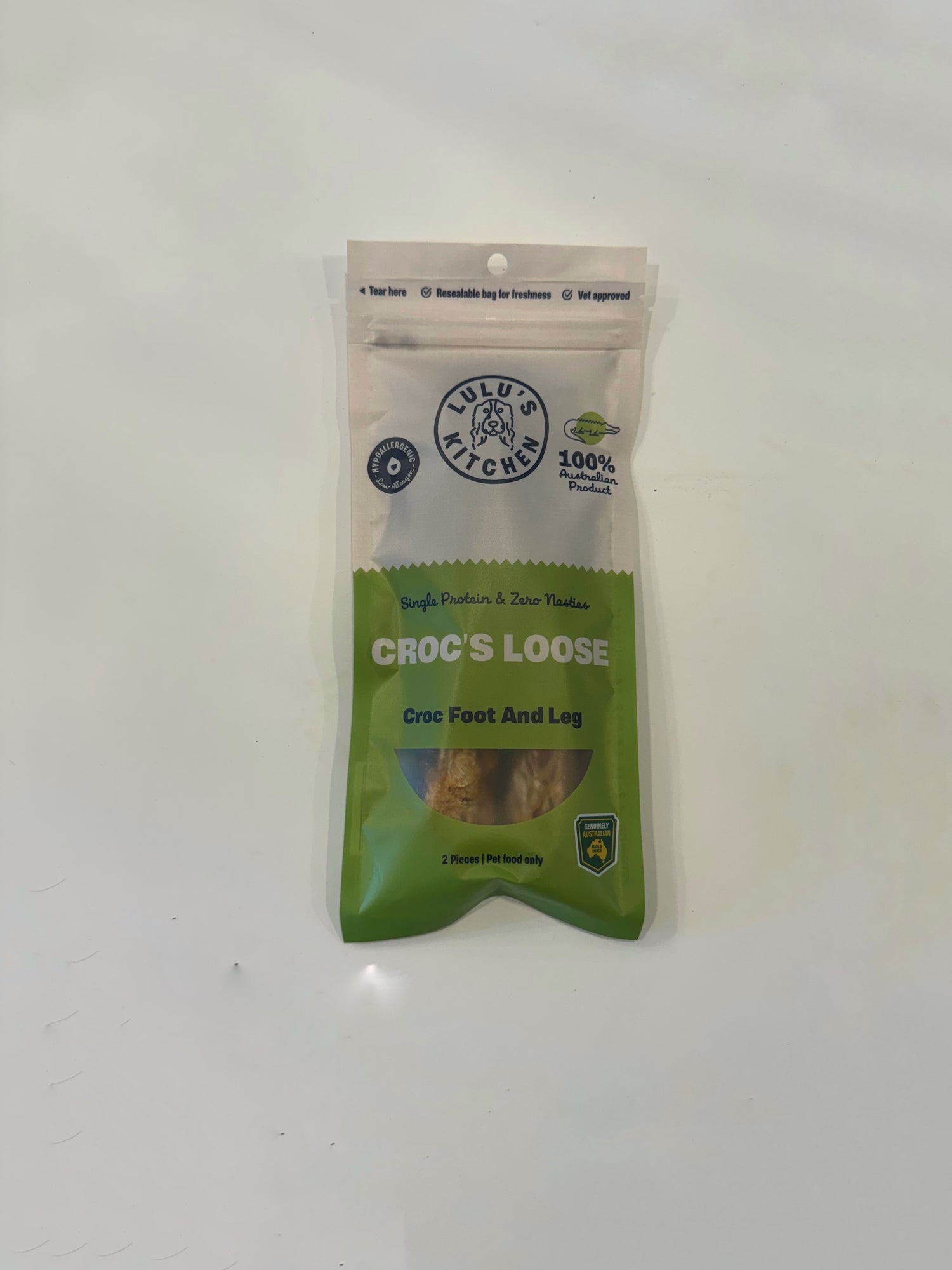 Lulu's Kitchen-Croc Legs
