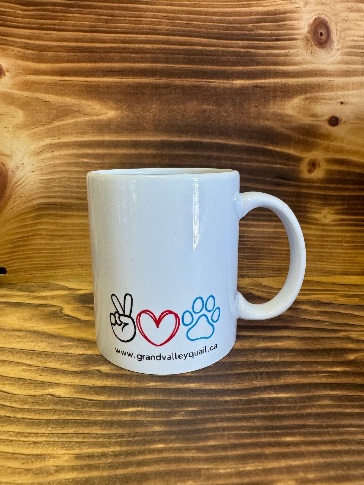 Grand Valley Quail Pet Treats Coffee Mug