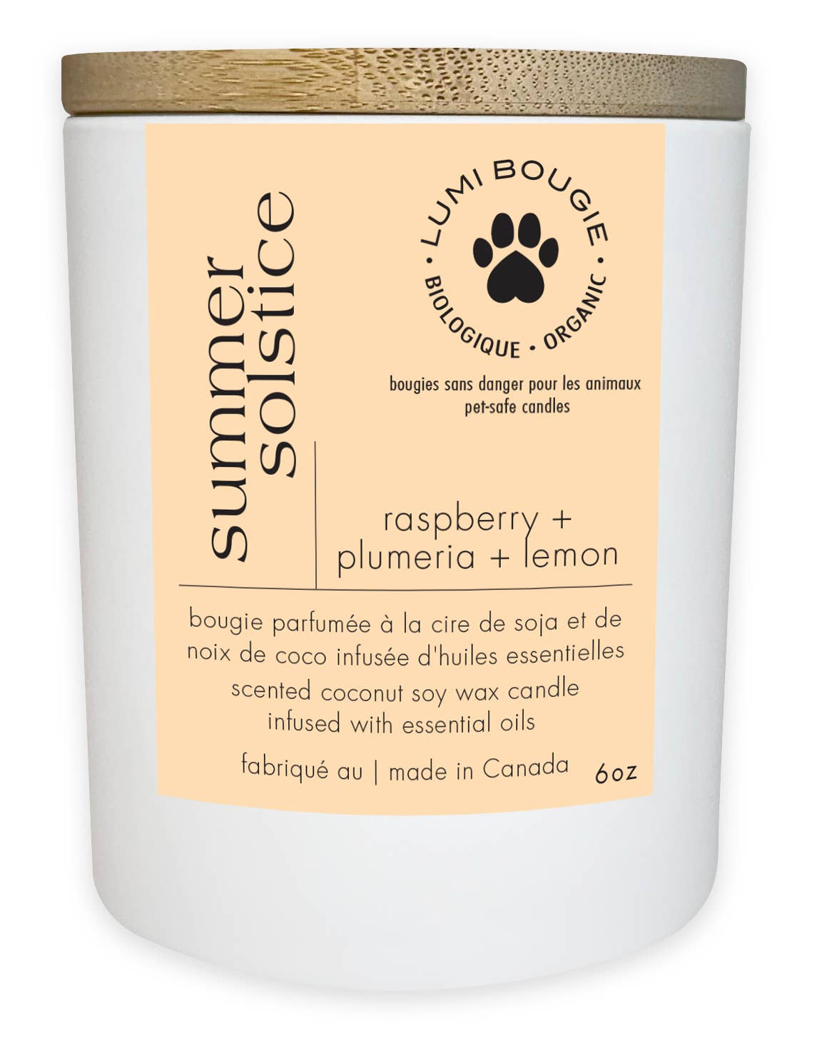 Summer Solstice Pet friendly Candle