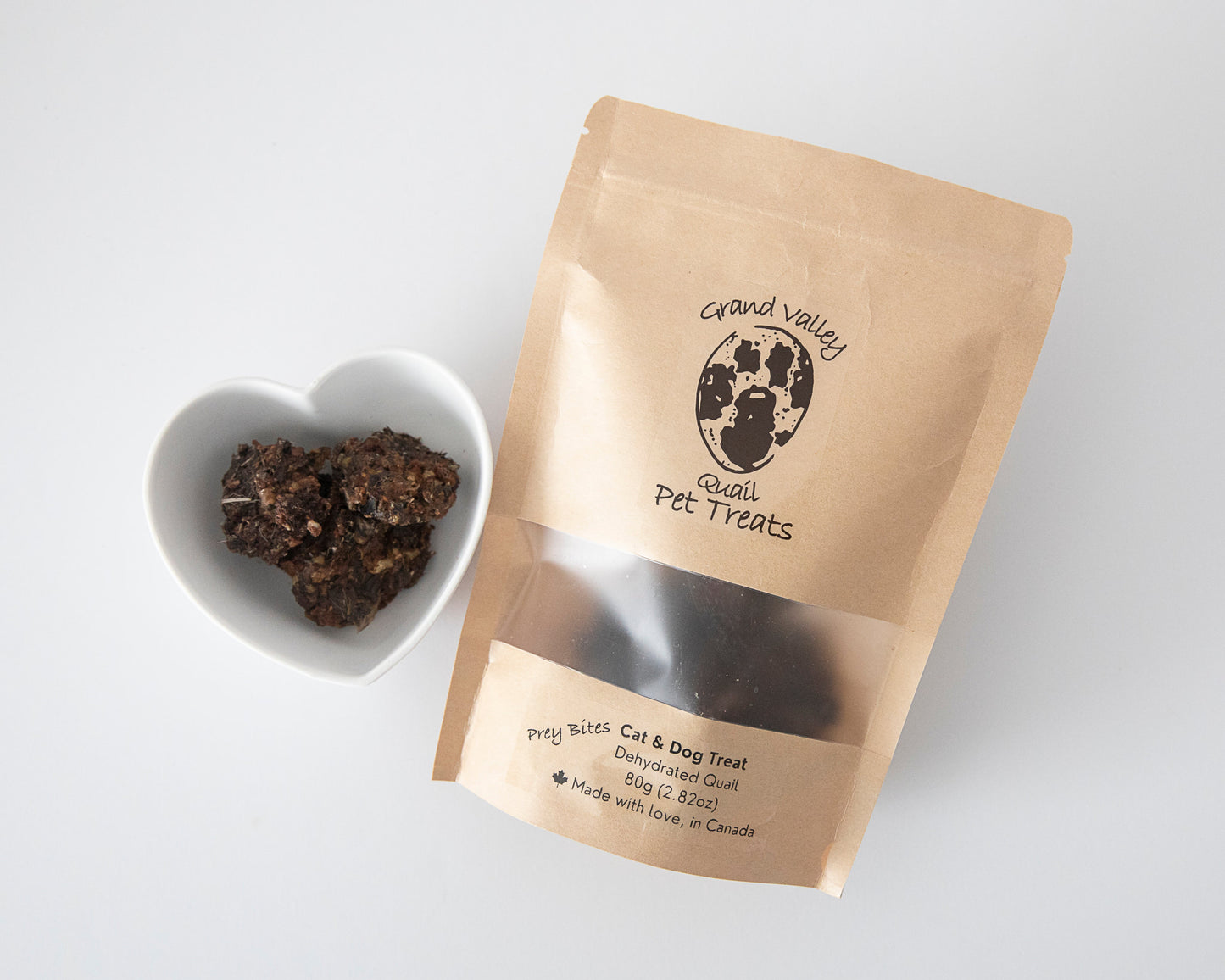 Prey Bites - Dehydrated Quail 80g