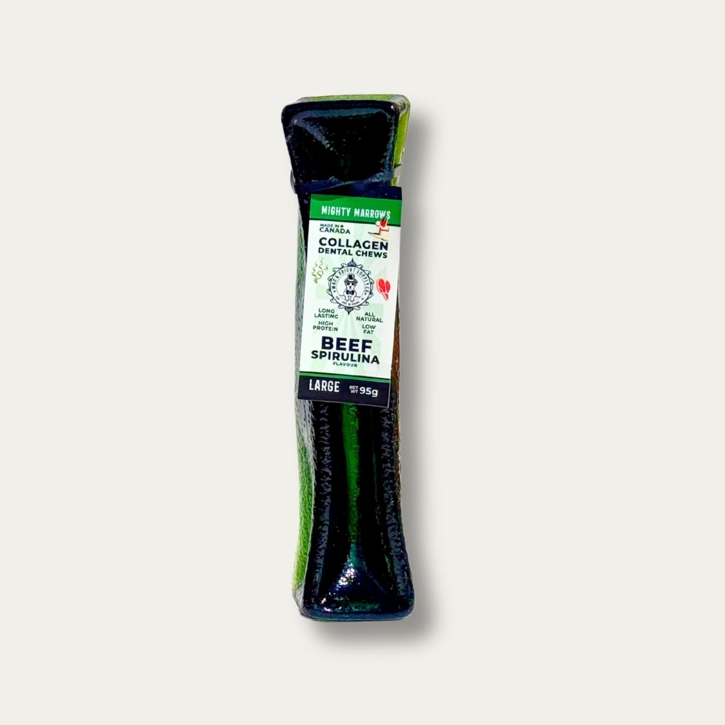 Wag & Bright Beef Spirulina Flavor Large 95g
