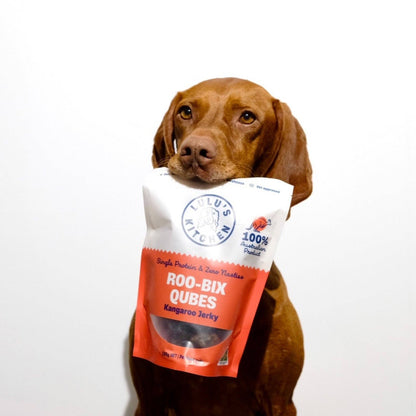 Roo-Bix Qubes - Kangaroo Jerky: 100g