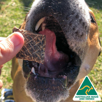 Roo-Bix Qubes - Kangaroo Jerky: 100g
