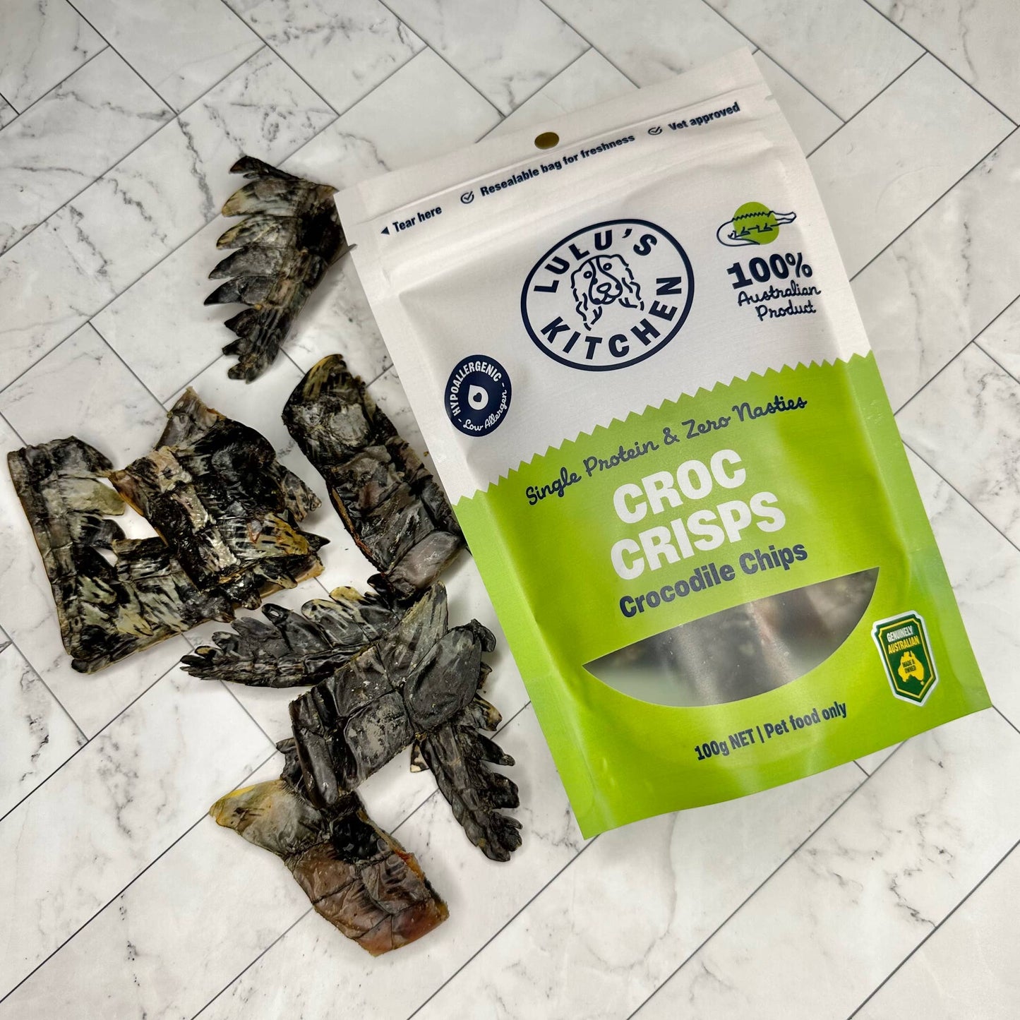 Croc Crisps - Crocodile Chips - New