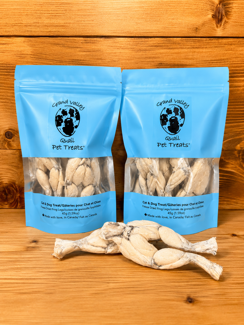 Freeze Dried Frog Legs