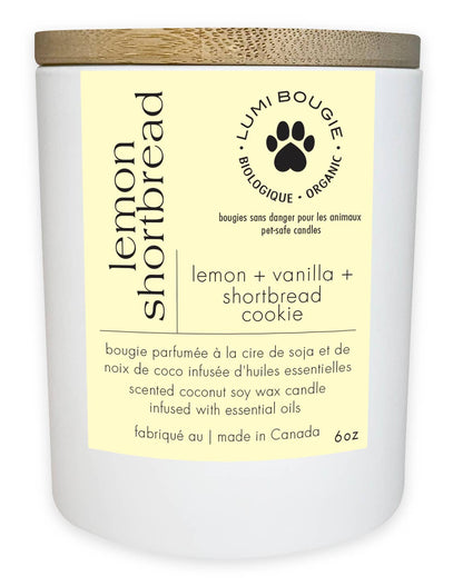 Lemon Shortbread Pet friendly Candle