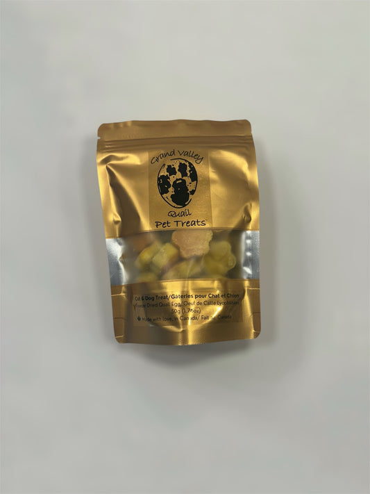 Freeze Dried Quail Egg Treats-Large 50g