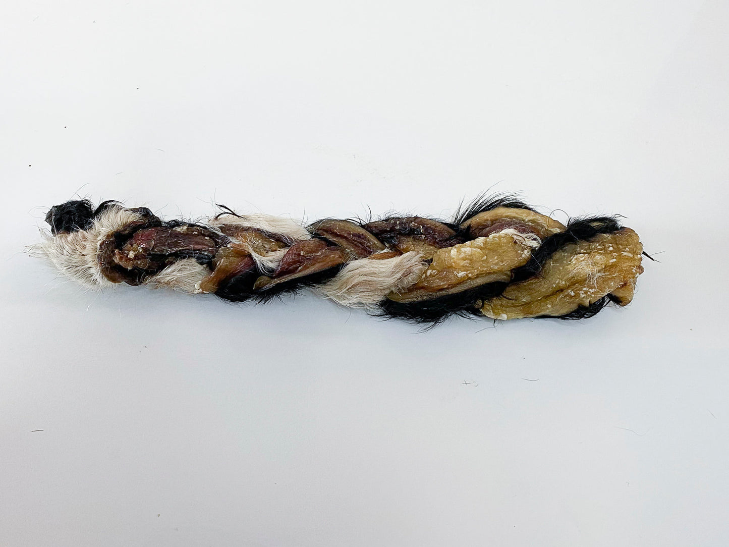 Braided Beef Hide with fur