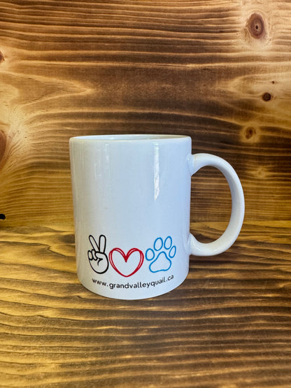 Grand Valley Quail Pet Treats Coffee Mug